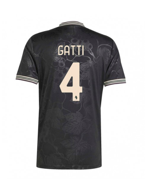 Muži Futbalové oblečenie Juventus Federico Gatti #4 2025-26 Krátky Rukáv - Tretina Muži Futbalové oblečenie Juventus Federico Gatti #4 2025-26 Krátky Rukáv - Tretina